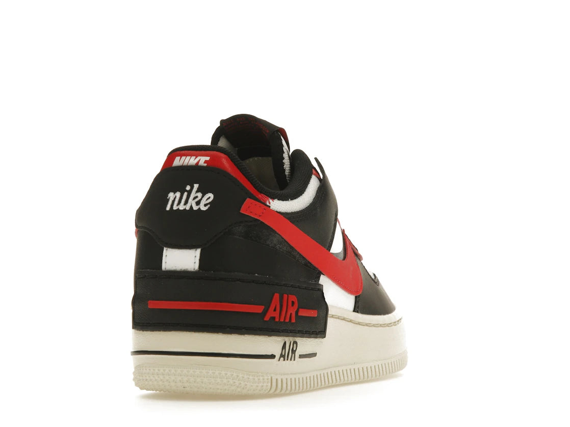 Nike Air Force 1 Low Shadow Summit White University Red Black