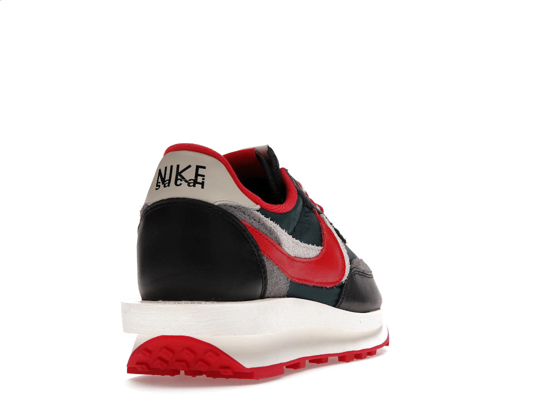 Nike LD Waffle sacai Undercover Midnight Spruce University Red