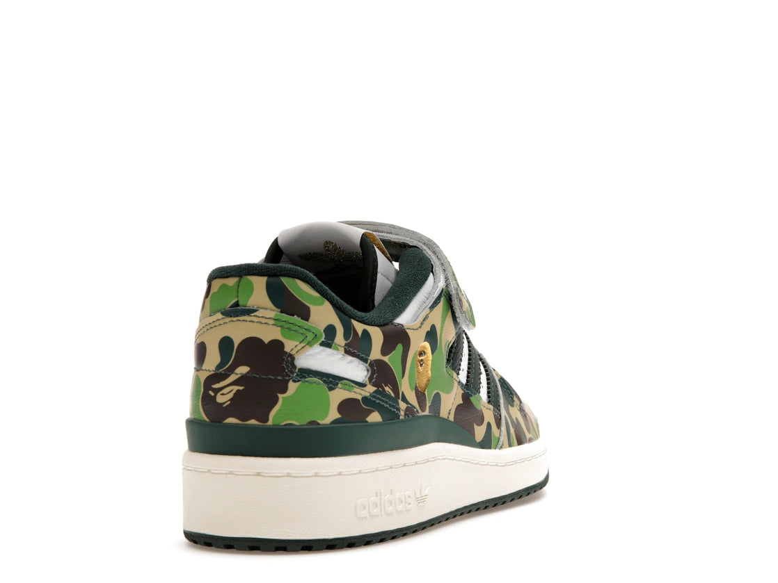 Adidas Forum 84 Low Bape 30th Anniversary Green Camo