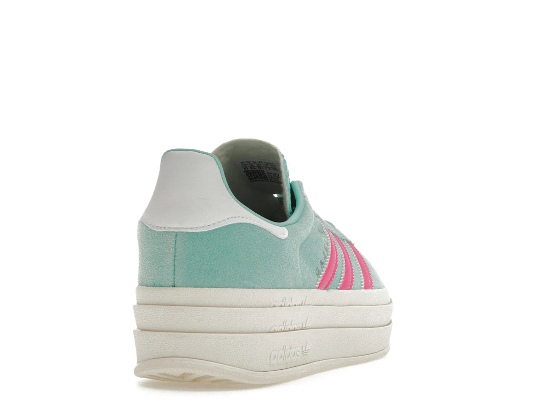 adidas Gazelle Bold Flash Aqua Lucid Pink