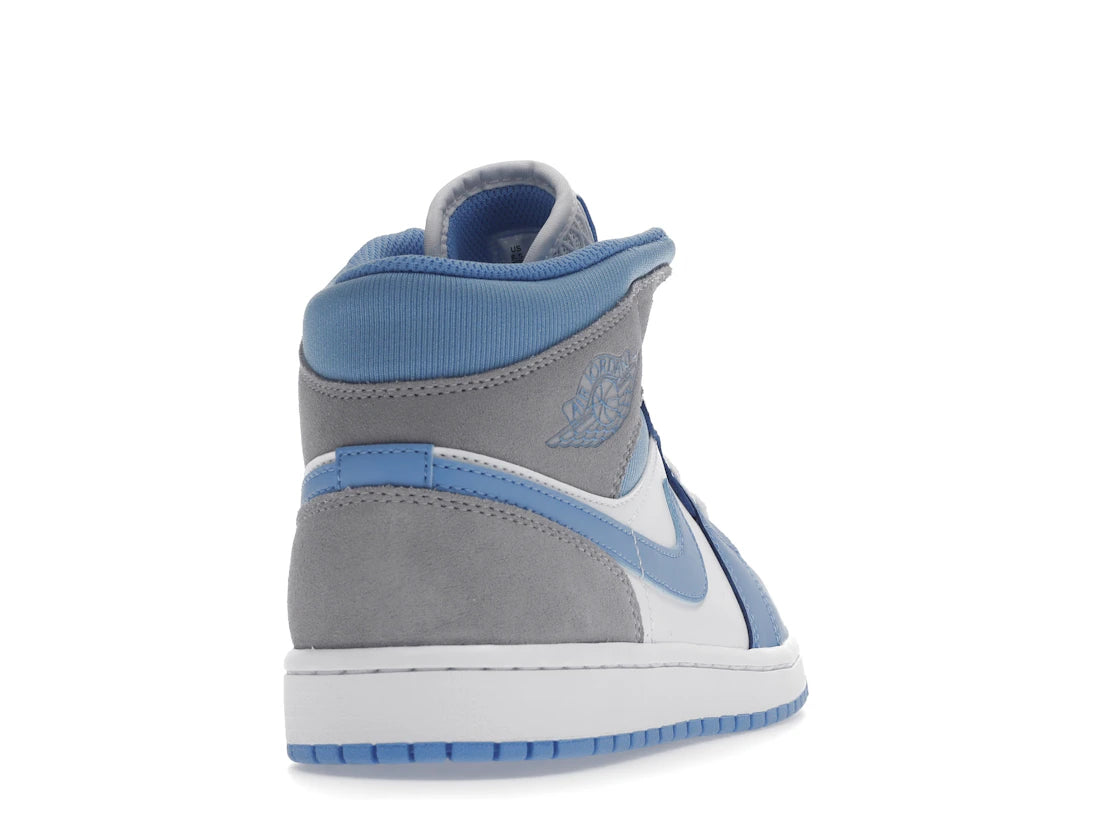 Jordan 1 Mid University Blue Grey
