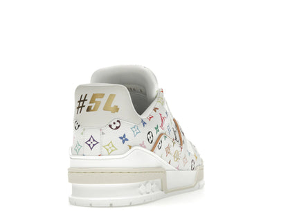 Louis Vuitton LV Trainer Takashi Murakami White