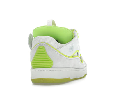 Lanvin Curb Sneaker White Fluo Yellow