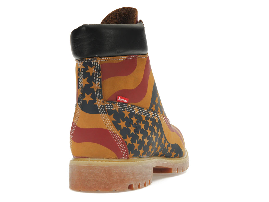 Timberland 6" Boot Supreme Stars & Stripes Wheat