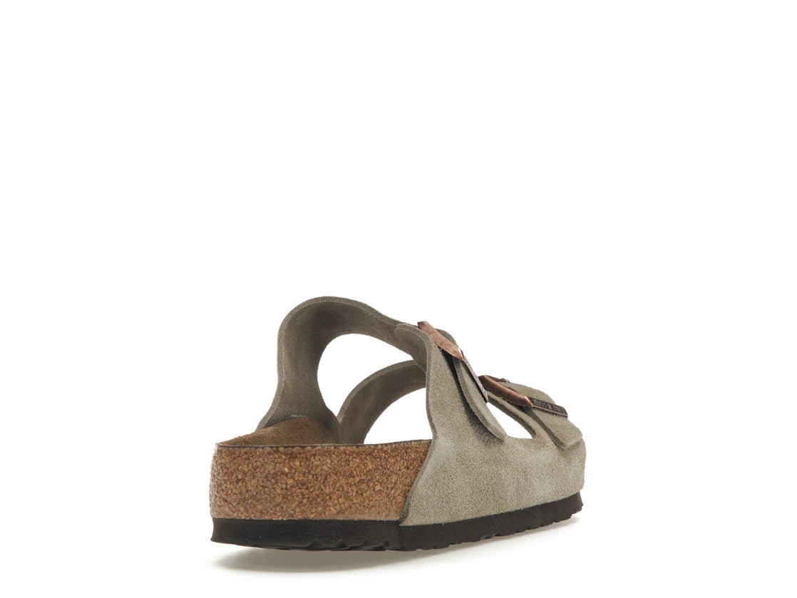 Birkenstock Arizona Soft Footbed Suede Taupe