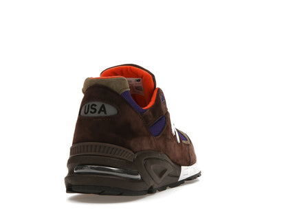 New Balance 990v2 MiUSA Brown Purple