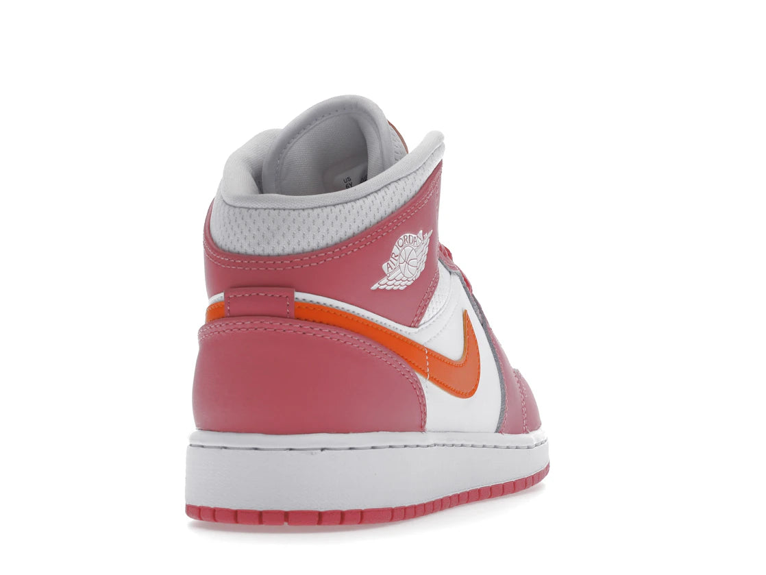 Jordan 1 Mid Pinksicle Safety Orange