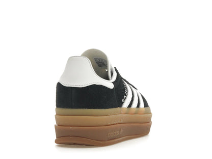 adidas Gazelle Bold Noir Blanc Gomme (Femme)