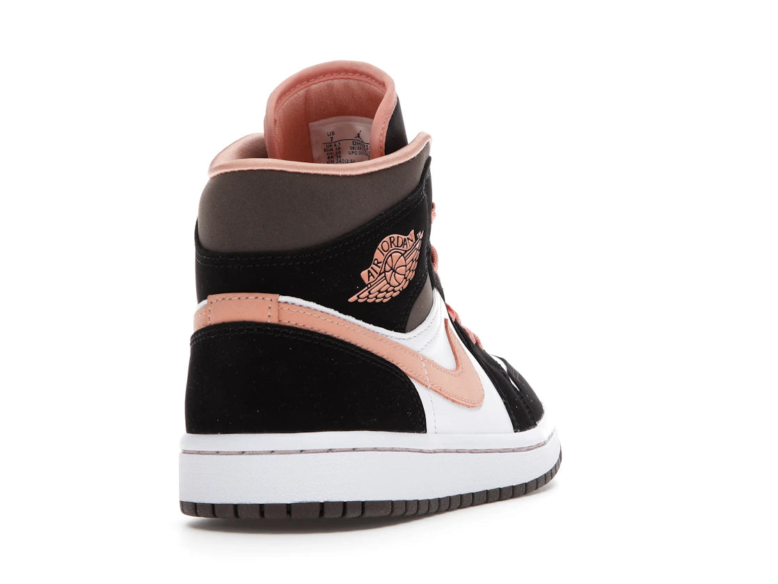Jordan 1 Mid Peach Mocha