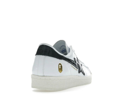 Adidas Superstar Vintage Bape White Black