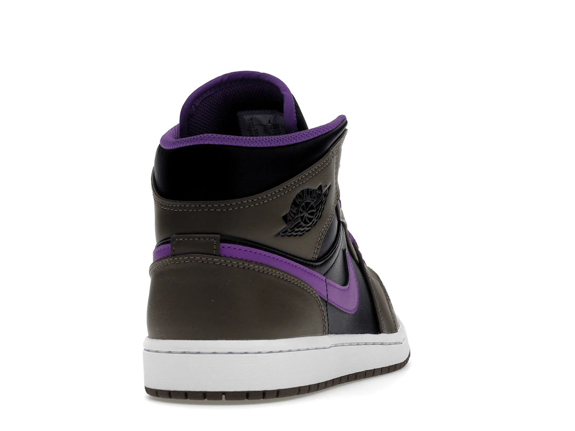 Jordan 1 Mid Purple Mocha