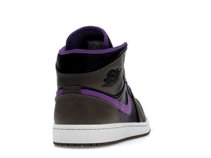 Jordan 1 Mid Purple Mocha