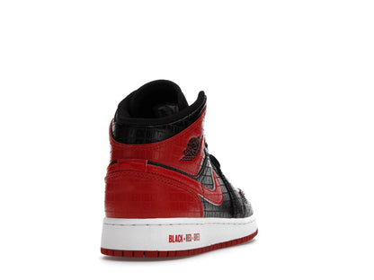Jordan 1 Mid Bred Text