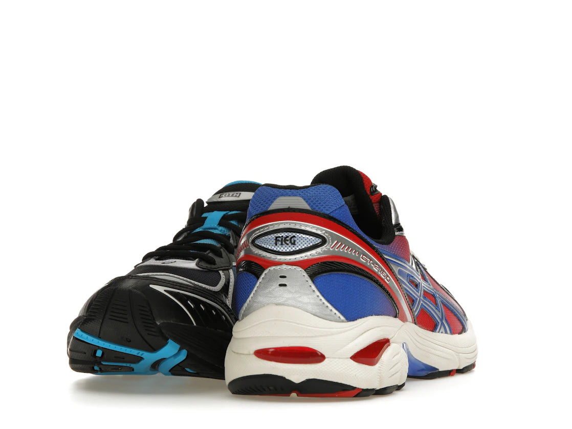 ASICS GT-2160 Kith Marvel Villains Spider-Man/Venom Battle Spectra Pack Opened Box (Comic Not Included)