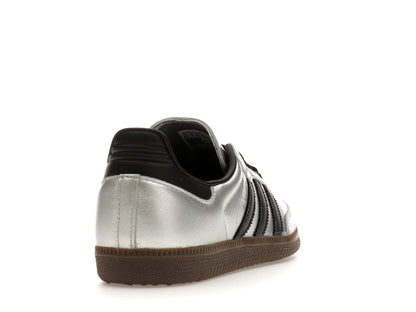adidas Samba OG Silver Metallic Black Gum