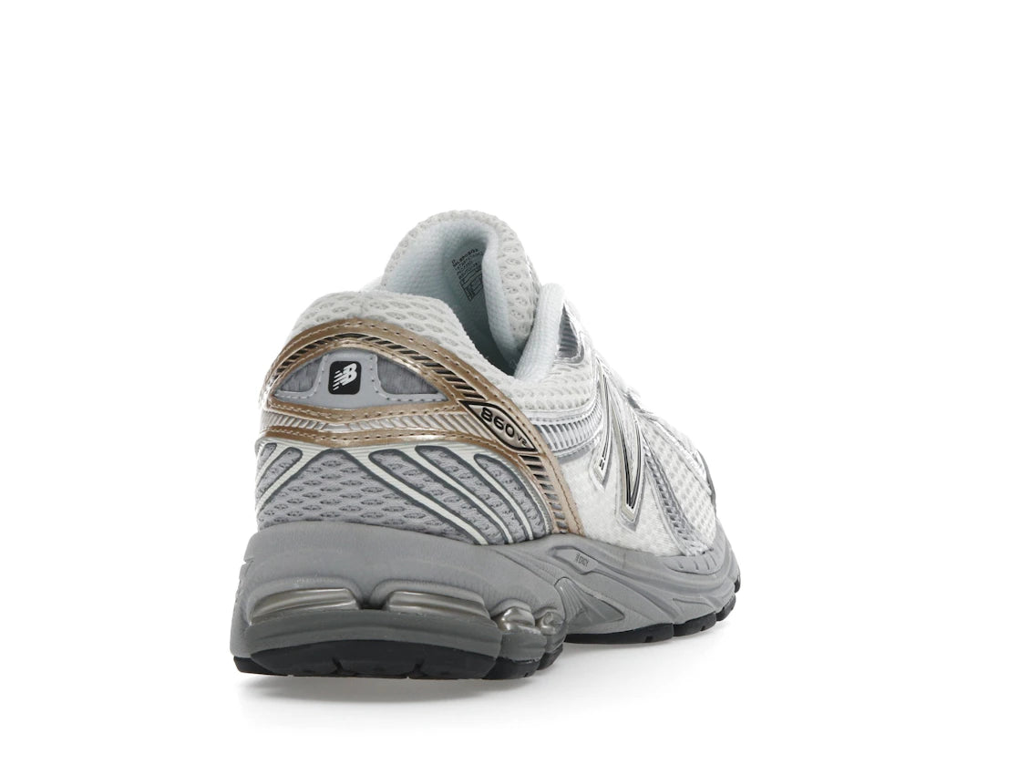 New Balance 860v2 Sea Salt Gold Metallic