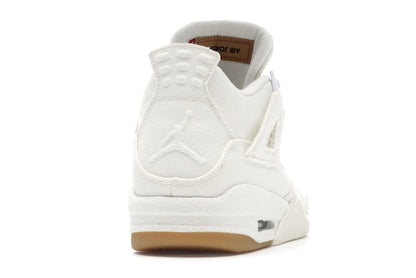 Air Jordan 4 Retro Levi's White