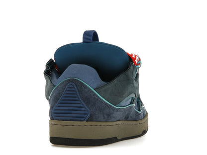 Lanvin Leather Curb Taurus Blue