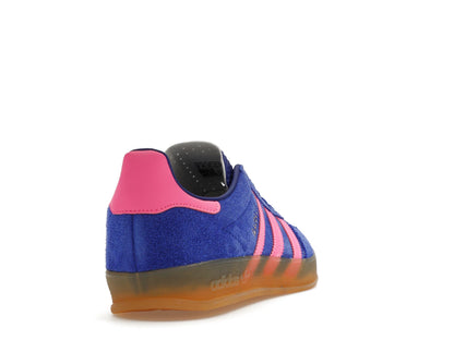 adidas Gazelle Indoor Bleu Lucide Rose (Femme)