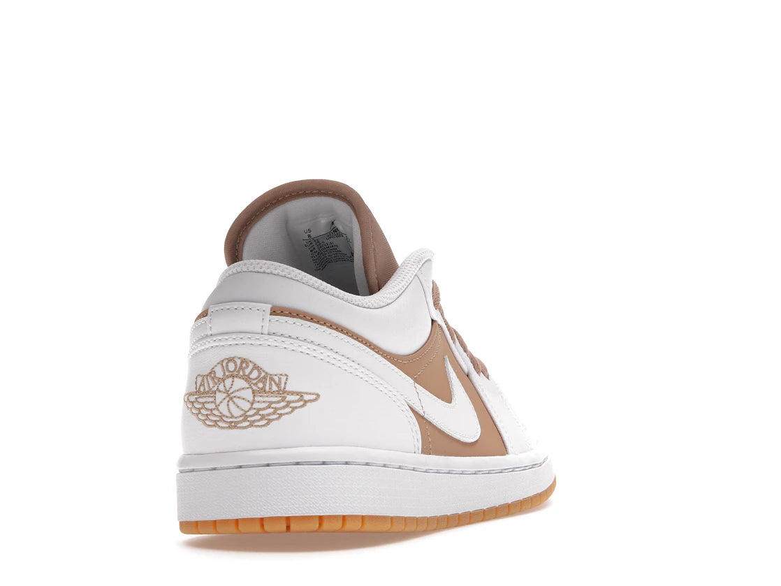 Jordan 1 Low Gum White