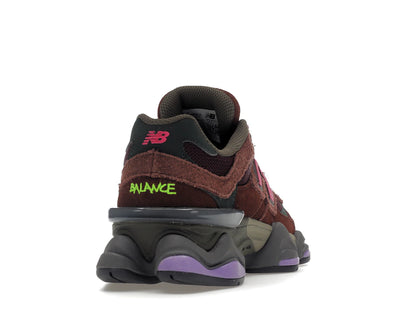 New Balance 9060 Rich Oak Burgundy