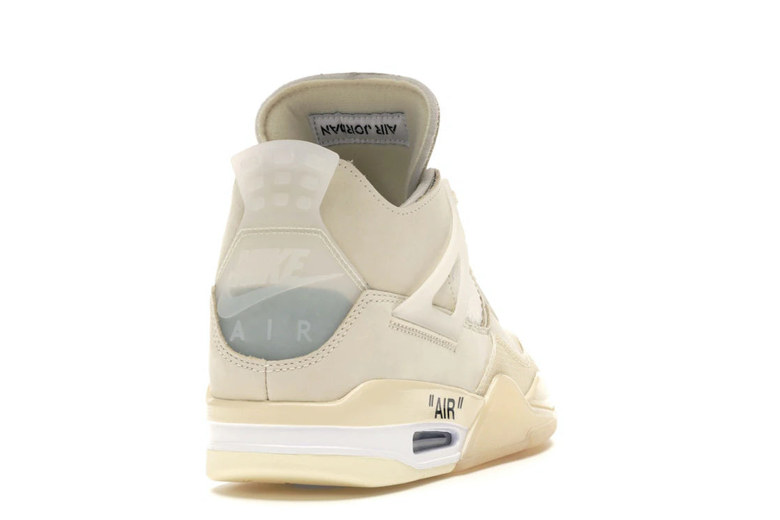 Jordan 4 Retro Off-White Sail Midweek Heat V2