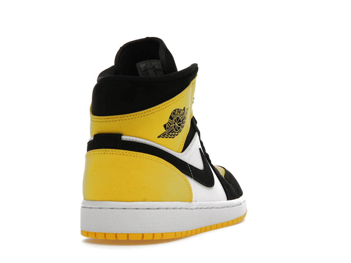 Jordan 1 Mid Yellow Toe Black
