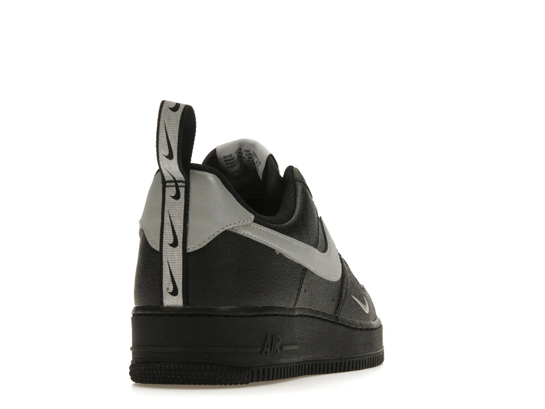 Nike Air Force 1 Low '07 LV8 Black Metallic Silver