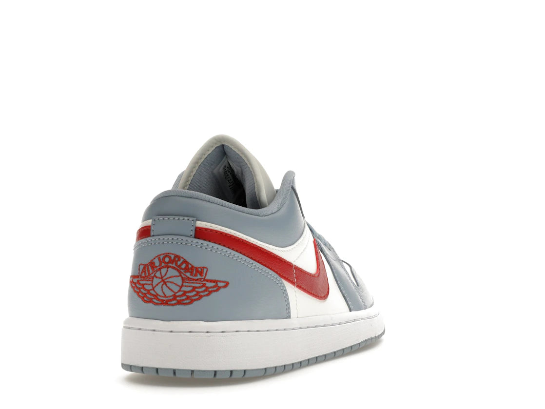 Jordan 1 Low Blue Whisper Dune Red