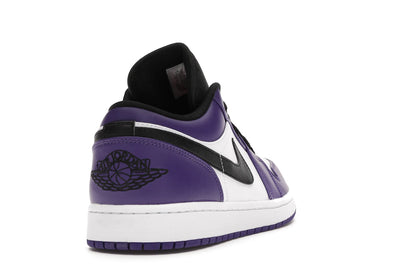 Jordan 1 Low Court Purple White