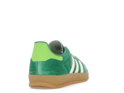 adidas Gazelle Indoor Semi Court Vert Velours (Femme)
