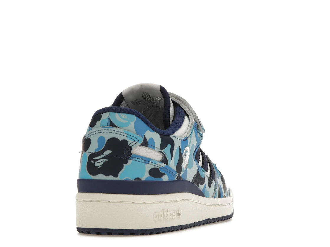 Adidas Forum 84 Low Bape 30th Anniversary Blue Camo
