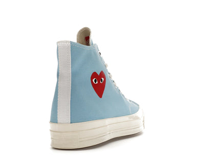 Converse Chuck Taylor All Star 70 Hi Comme des Garcons PLAY Bright Blue