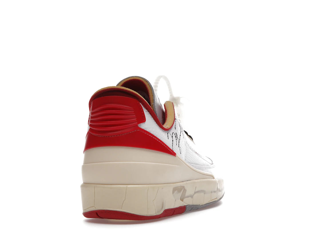 Jordan 2 Retro Low SP Off-White White Red