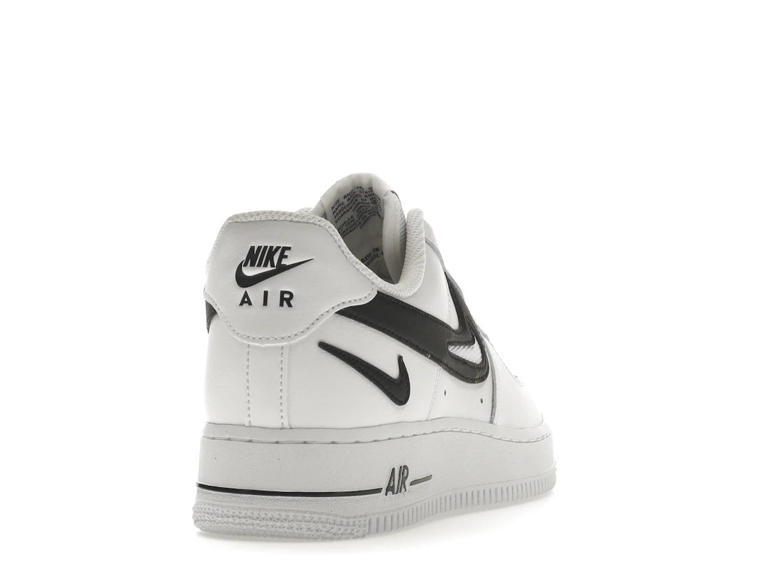 Nike Air Force 1 Low '07 FM Cut Out Swoosh White Black