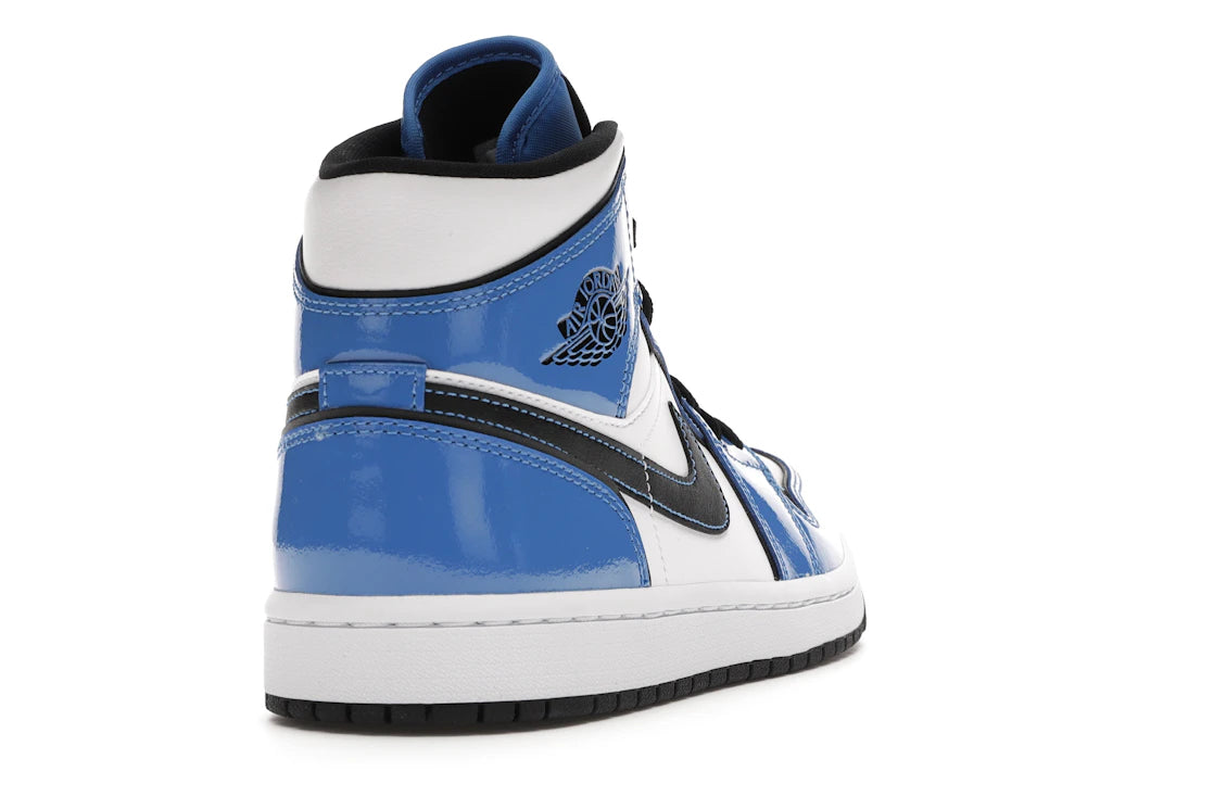 Jordan 1 Mid Signal Blue