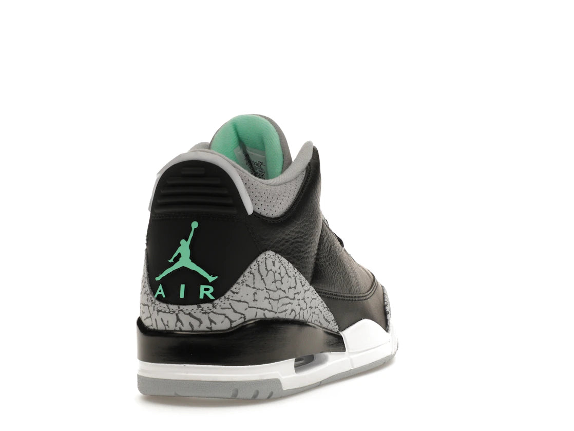 Jordan 3 Retro Green Glow