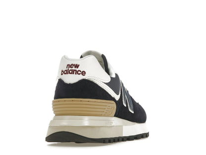 New Balance 574 Navy White Beige