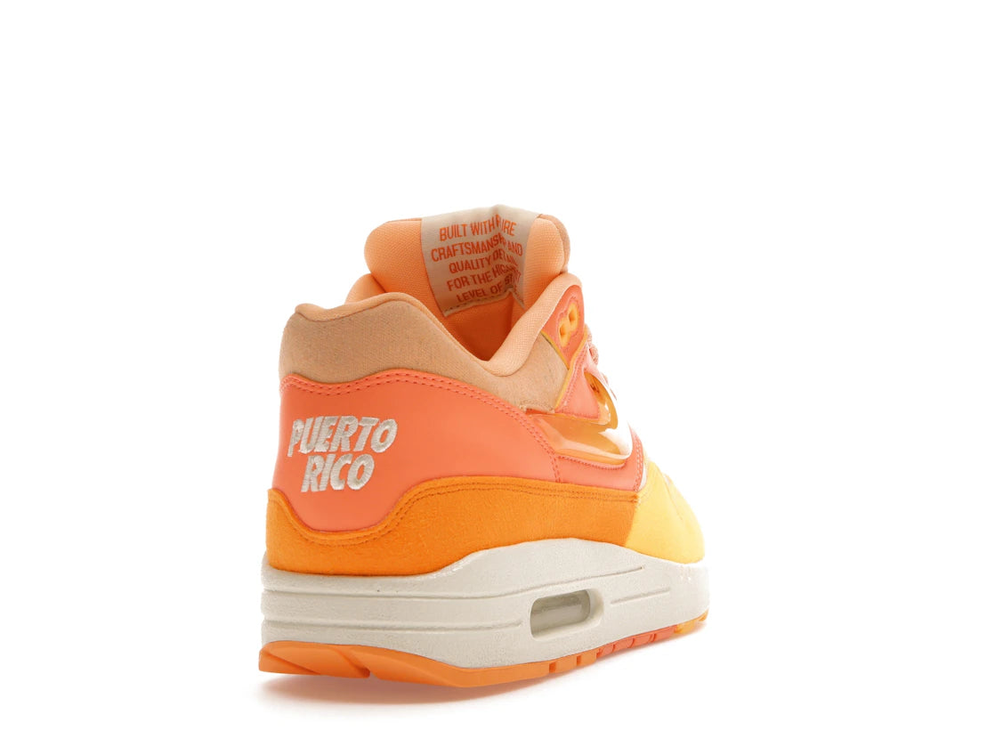 Nike Air Max 1 Puerto Rico Orange Frost