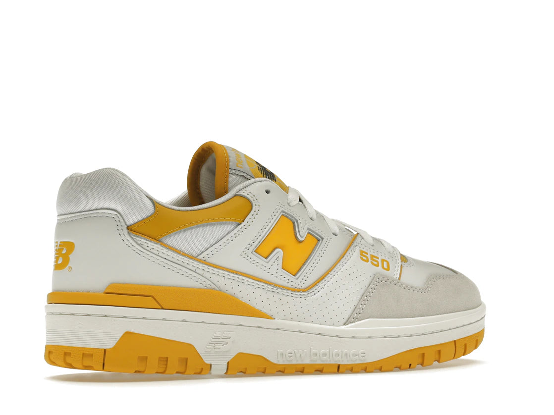 New Balance 550 Sea Salt Varsity Gold