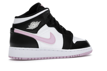 Jordan 1 Mid White Black Light Arctic Pink