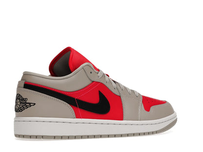 Jordan 1 Retro Low Light Iron Ore Siren Red