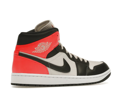 Jordan 1 Mid Newsprint Light Orewood Brown