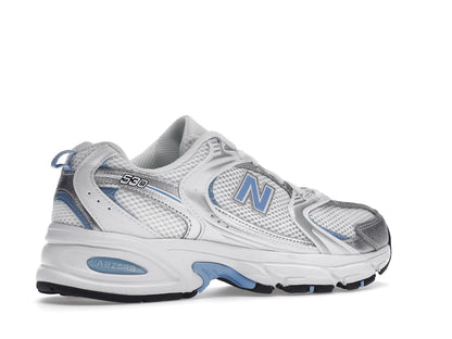 New Balance 530 White Carolina Blue