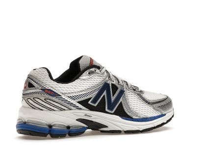 New Balance 860v2 White Team Royal Silver