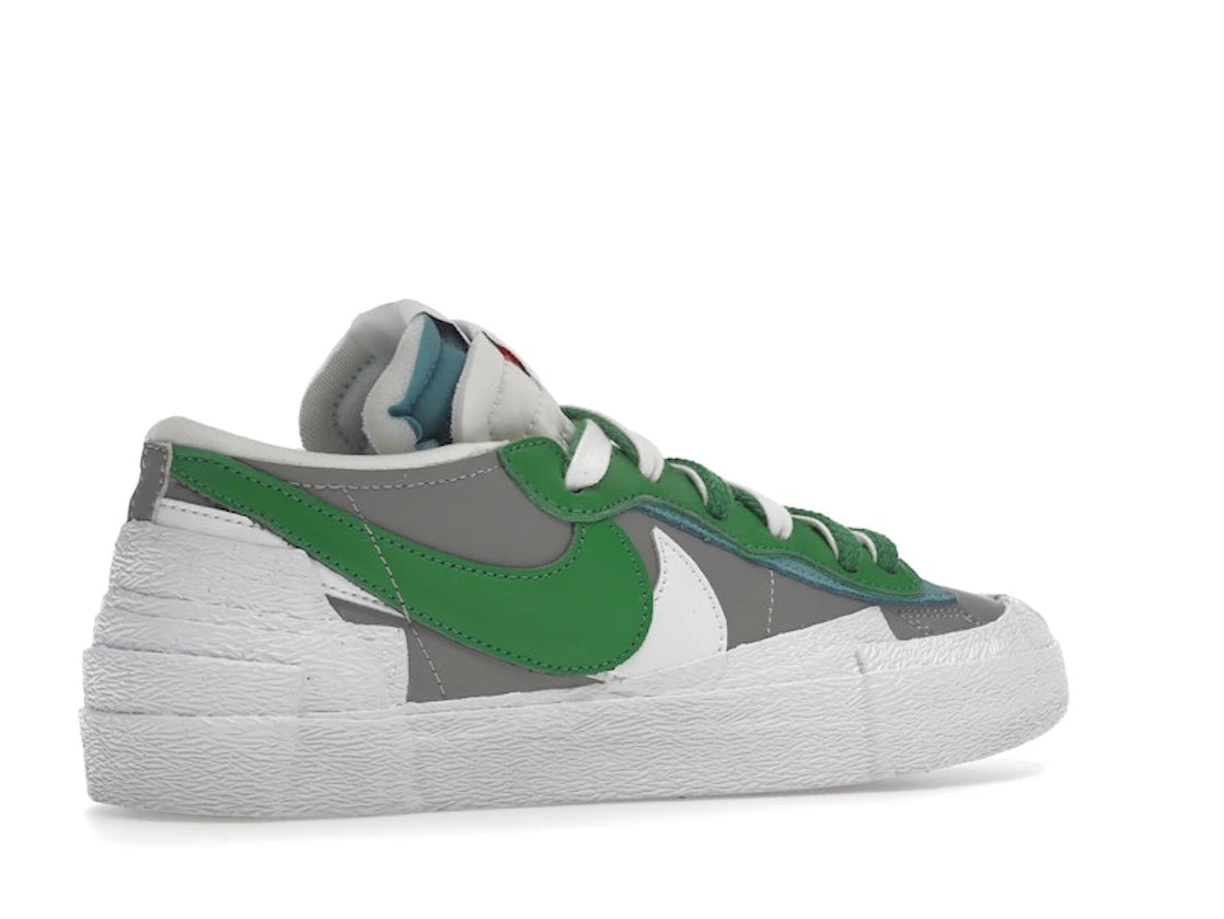 Nike Blazer Low sacai Medium Gray Classic Green (Men's)