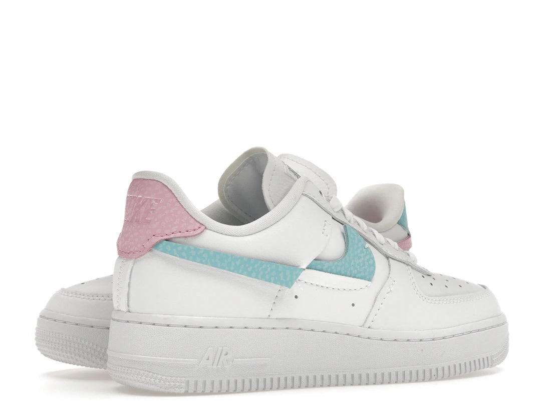 Nike Air Force 1 LXX White Pink Aqua