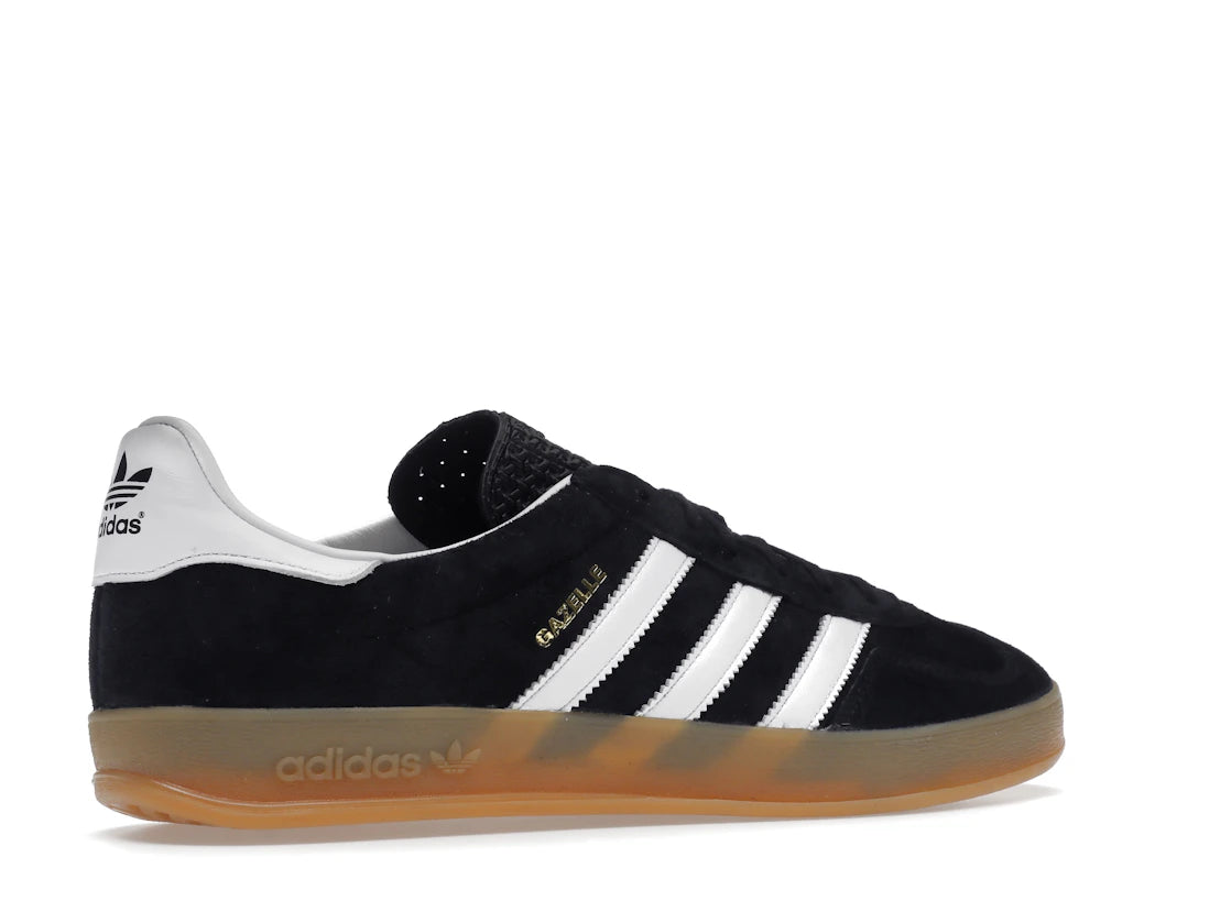 adidas Gazelle Black White Gum