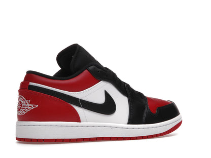 Jordan 1 Low Bred Toe (Homme)