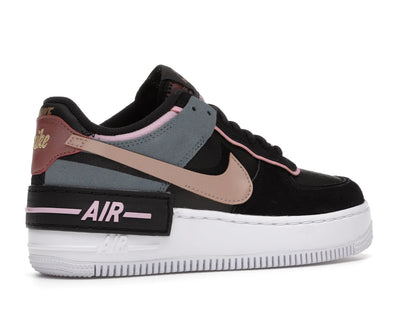 Nike Air Force 1 Low Shadow Black Light Arctic Pink Claystone Red